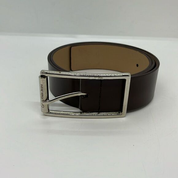 CALVIN KLEIN DRESS BELT MENS FTL-07-239 - Picture 1 of 5
